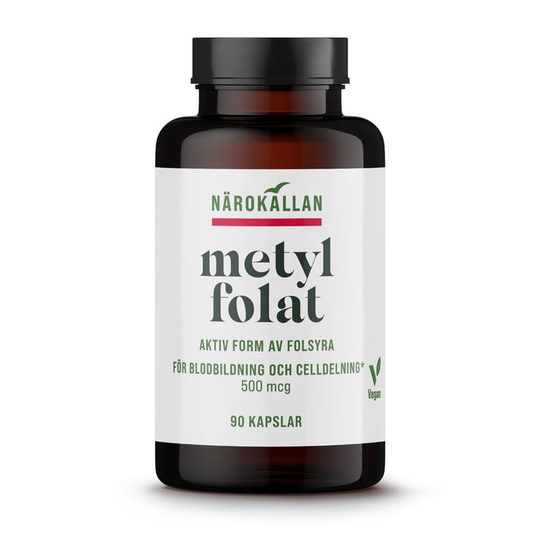 Närokällan Metylfolat 90 kapslar