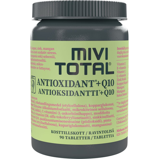 Mivitotal Antioxidant Q10 90 tabletter