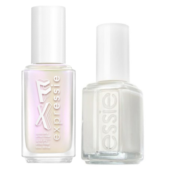 Essie Blanc+Iced Out FX Filter Top Coat
