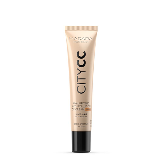 Madara Cosmetics CityCC Hyaluronic Anti-pollution CC Cream SPF15 Light 40 ml