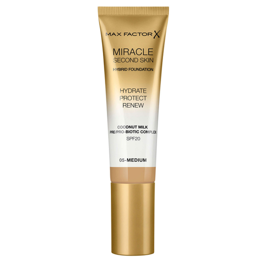 Max Factor Miracle Second Skin Foundation 05 Medium