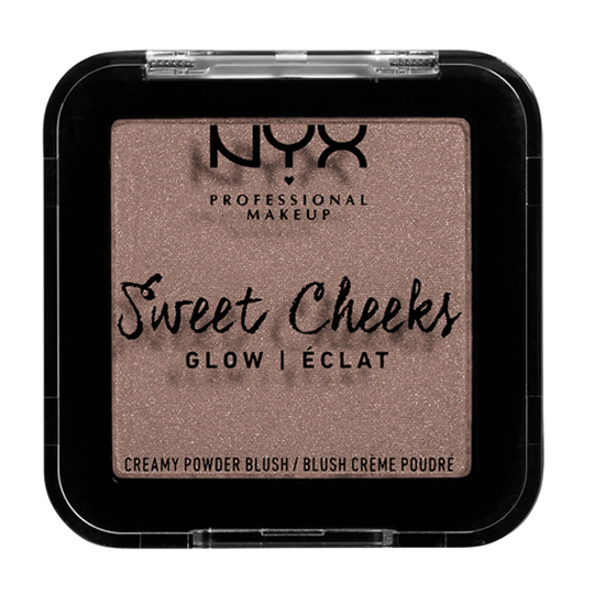 NYX Professional Makeup Sweet Cheeks Creamy Powder Blush Glowy So Taupe