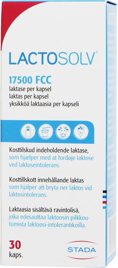 Lactosolv 30 kapslar 30 st