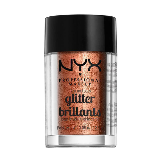 NYX Professional Makeup Face& Body Glitter- Copper