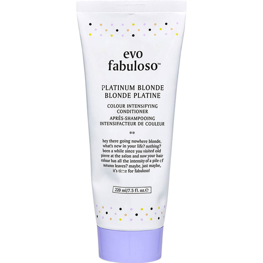 Fabuloso Colour Intensifying Conditioner - Platinum Blonde, 220 ml evo Hårinpackning