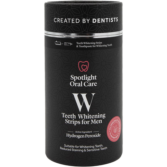 Men's Teeth Whitening Strips, Spotlight Oral Care Tandblekning