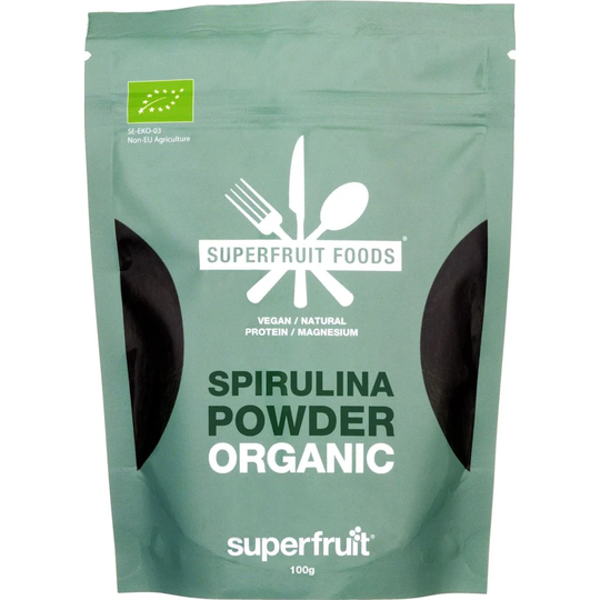 Superfruit Foods Spirulina Powder Organic 100g