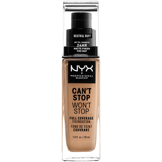 NYX PROFESSIONAL MAKEUP Can't Stop Won't Stop Foundation Neutral Buff