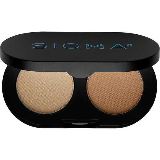 Color + Shape Brow Powder Duo Light, Sigma Beauty Ögonbrynsmakeup
