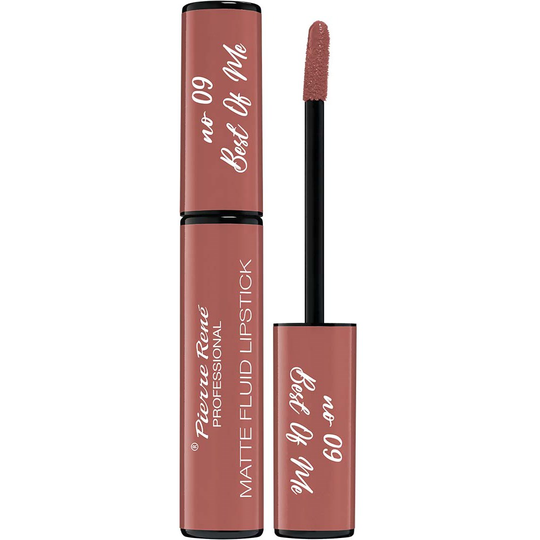Pierre Rene Matte Fluid Lipstick 09 Best Of Me