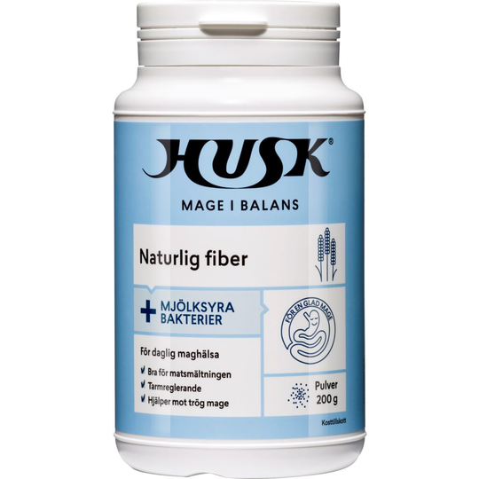 Husk Mage I Balans Naturlig Fiber + Mjölksyrabakterier 200 g