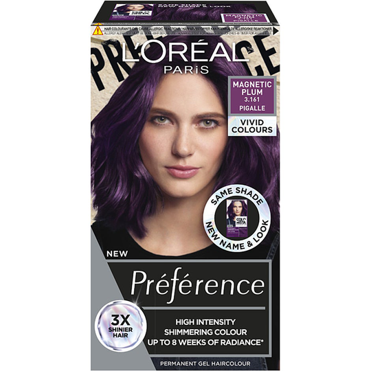 Préférence Vivids, L'Oréal Paris Alla hårfärger