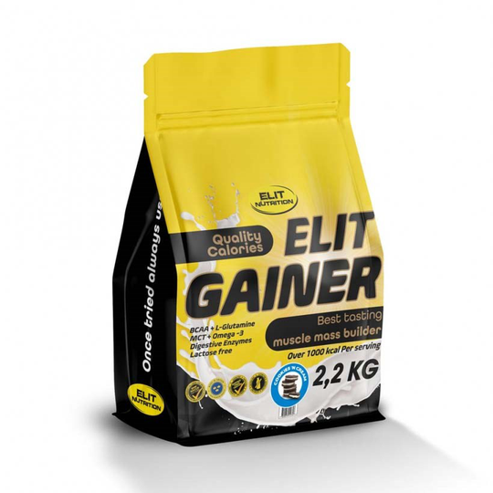 Elit Nutrition ELIT Gainer - lactose free Cookies ´n Cream 2200 g