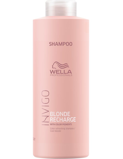 Wella Invigo Cool Blond Shampoo (1000ml)
