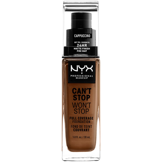 NYX PROFESSIONAL MAKEUP Can't Stop Won't Stop Foundation Cappuccino