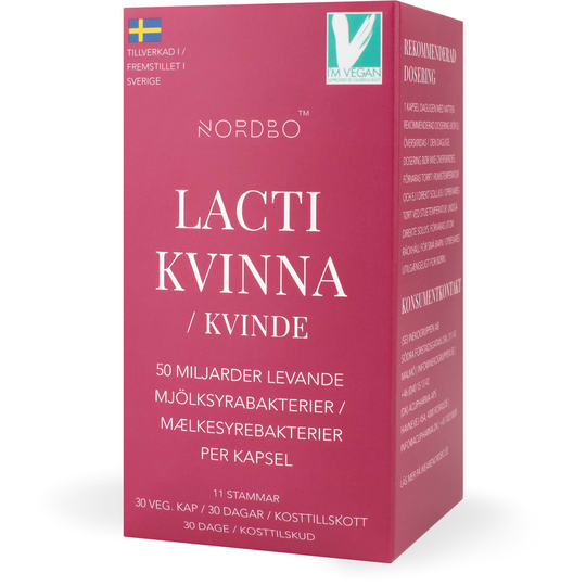 Nordbo LactiKvinna 50 miljarder 30 st