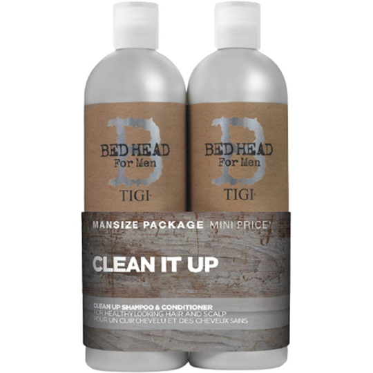 B for Men Clean Up Tweens Duo, TIGI Bed Head Paket