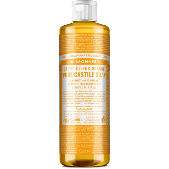 Dr. Bronner's Liquid Soaps Citrus- Orange 473 ml