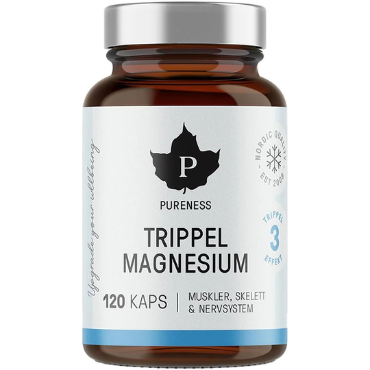 Pureness Trippel Magnesium 120 st