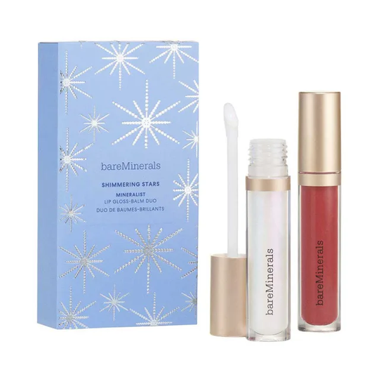 Shimmering Stars, Mineralist Lip Gloss-Balm Duo