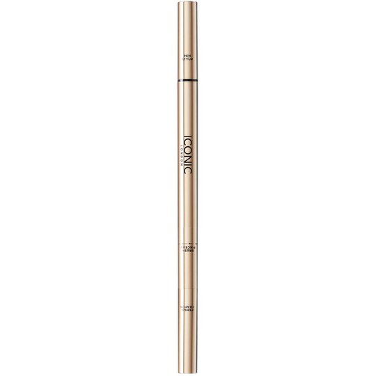 ICONIC LONDON Triple Precision Brow Definer, Cool Brown