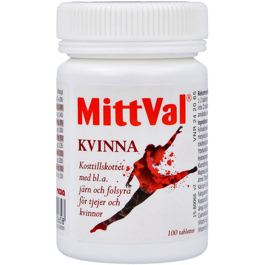 MittVal Kvinna 100 st