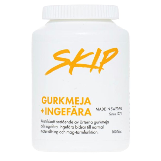 Skip Gurkmeja+Ingefära 100 st