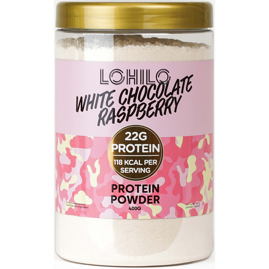LOHILO Protein White Chocolate Raspberry 400 g