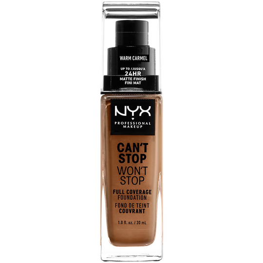NYX PROFESSIONAL MAKEUP Can't Stop Won't Stop Foundation Warm carmel