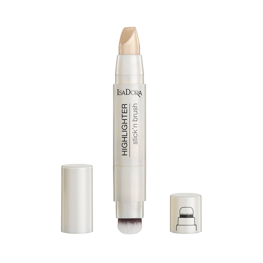 IsaDora Highlighter Stickn Brush 21 Sparkling Beige