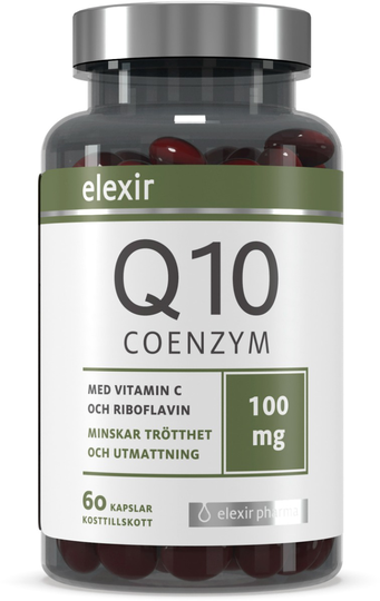 Elexir Pharma Coenzyme Q10 60 kapslar