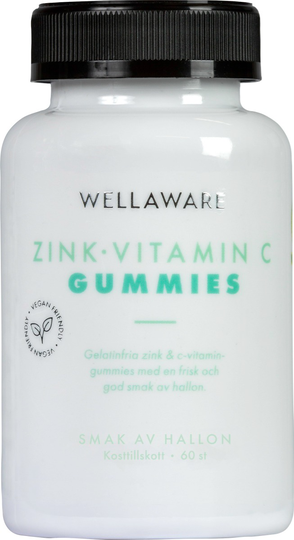 WellAware ZinkúVitamin C Gummies 60 styck